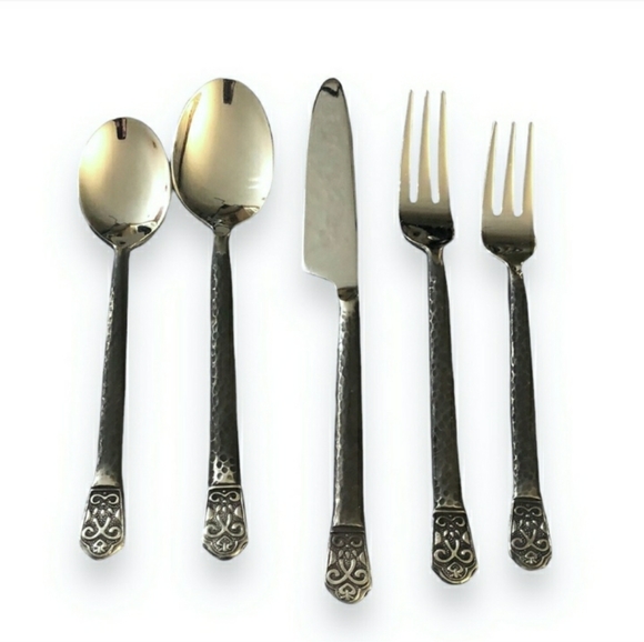 GOURMET SETTINGS Avalon Barcelona Stainless Flatware Set of 20 - Picture 1 of 2